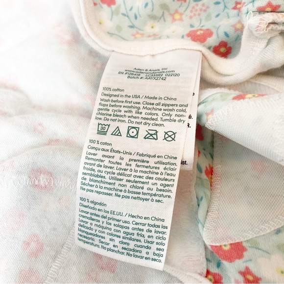 Aden & Anais Easy Swaddle Wrap Lot 0-3 month - Picture 6 of 6